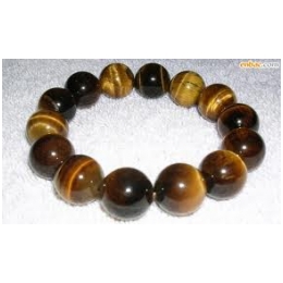 3-color round tiger eye bracelet