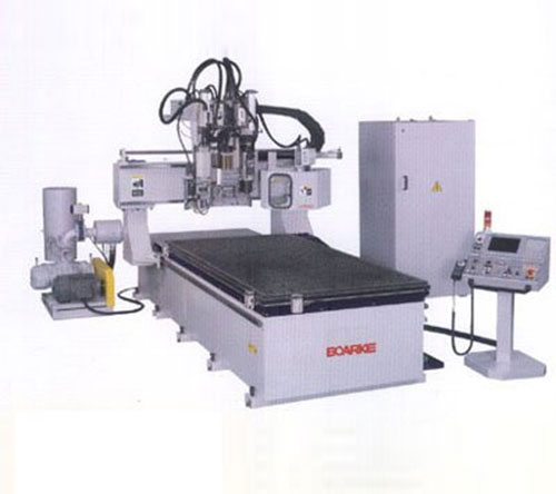 CNC machine with crane type