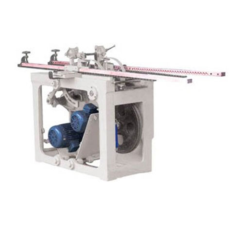 Louver groover machine