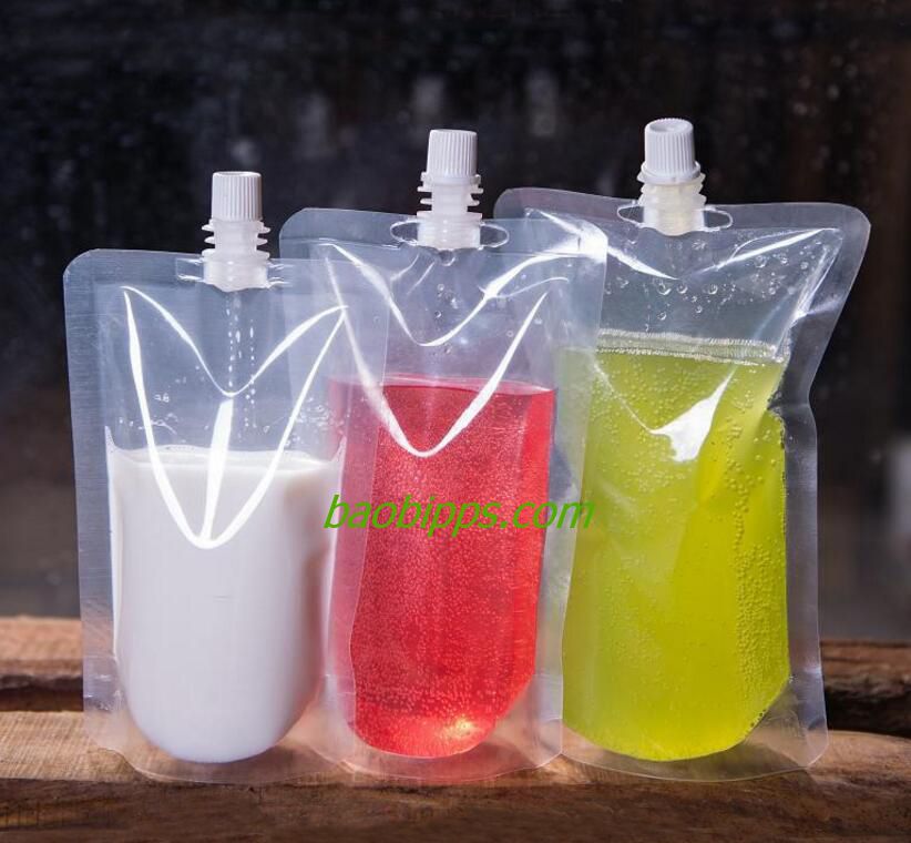 PVC plastic bag for beverage