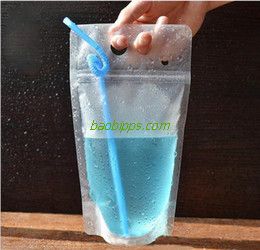 PVC plastic bag for beverage