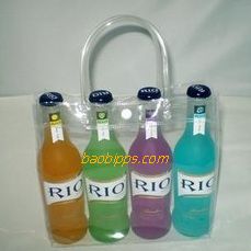 PVC plastic bag for wine