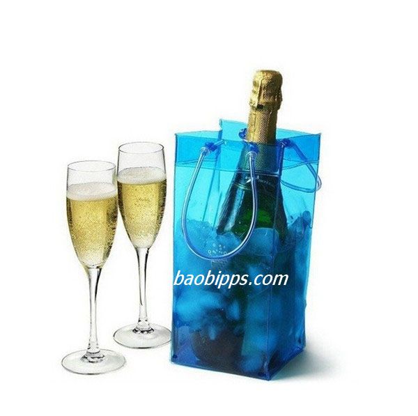 PVC plastic bag for wine