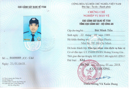 Security Guard Certification