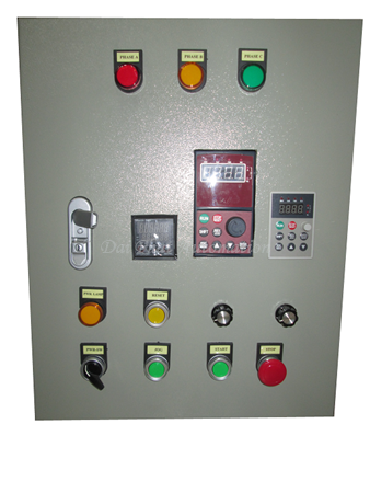 Electrical cabinet control for staple machine