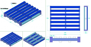Iron pallet