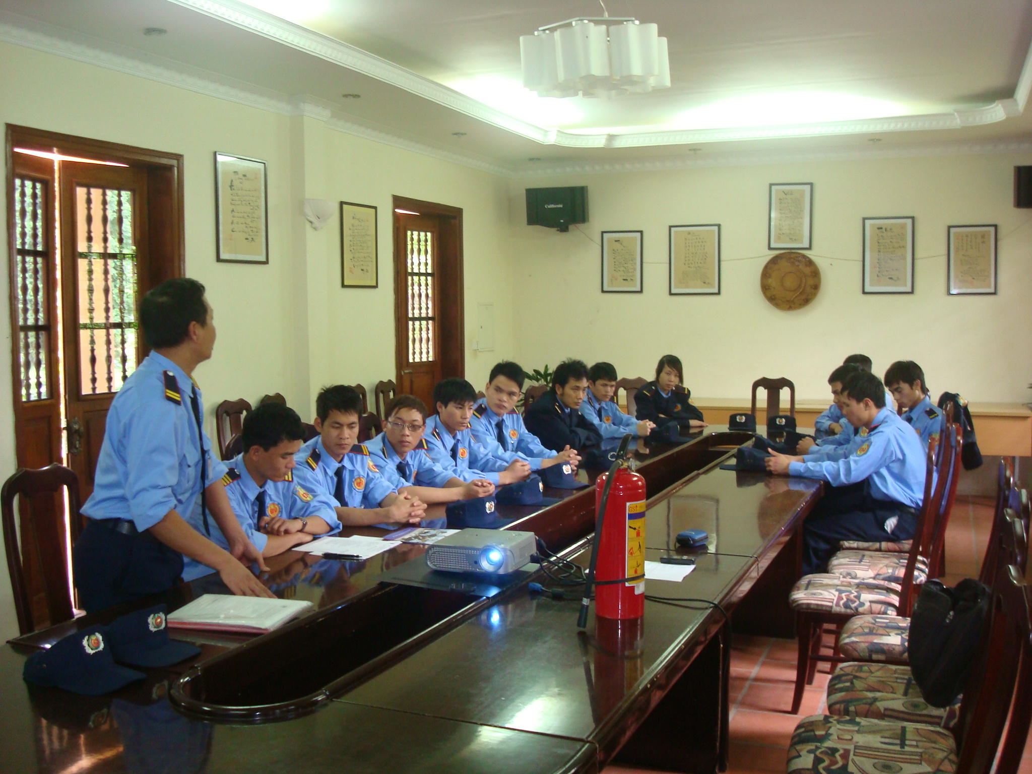 Security guard training