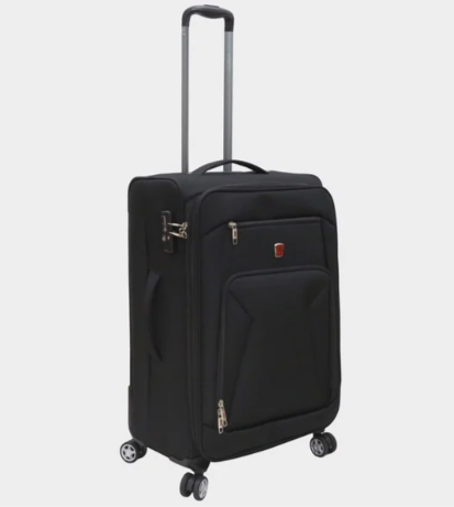 Fabric suitcase
