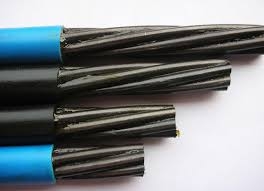 Prestressed cable with sheath