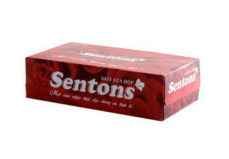 Sentons tissue box