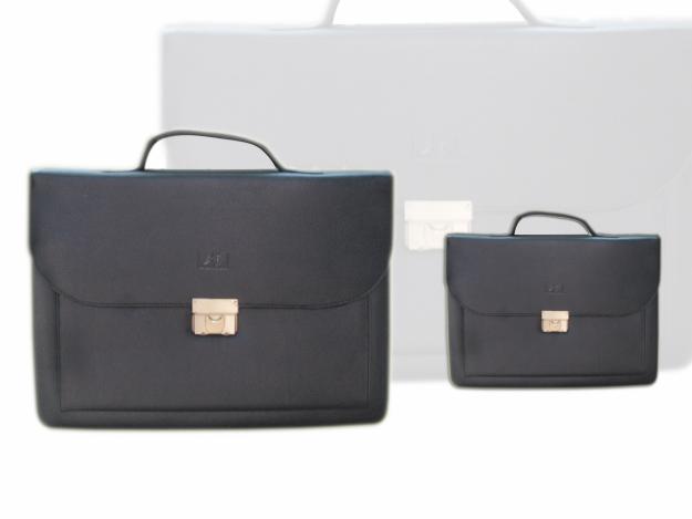 Leather briefcase