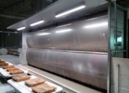 Powder coating line