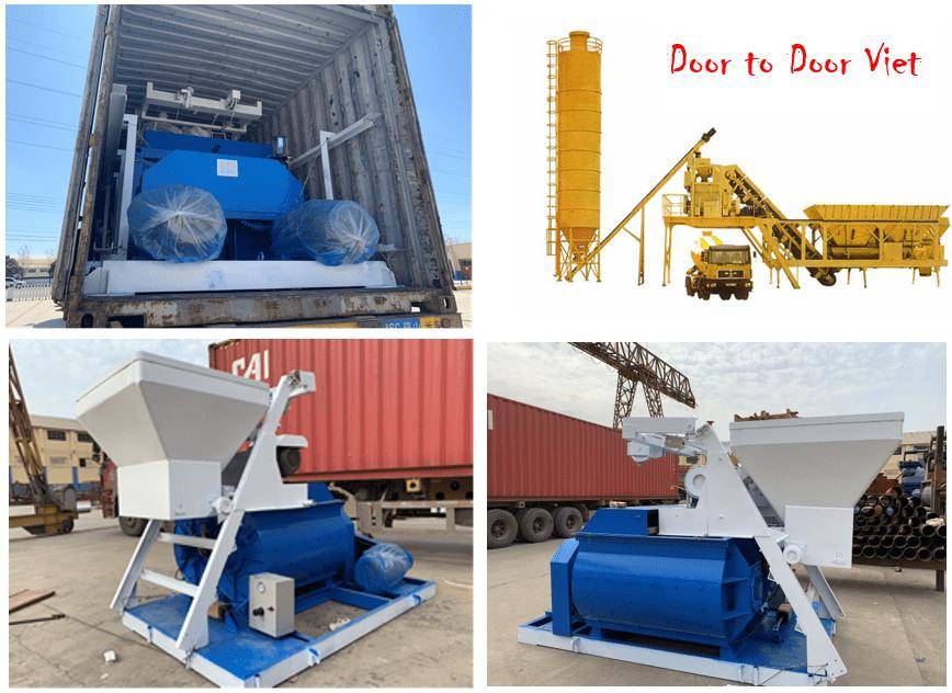 Import of concrete