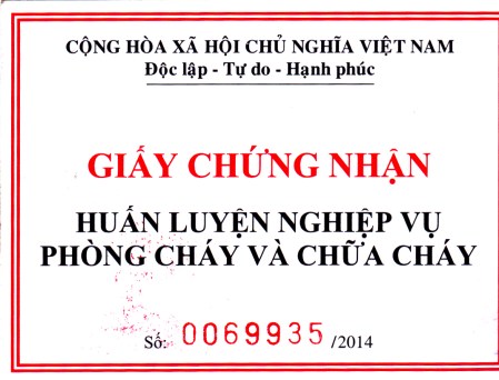 Certification