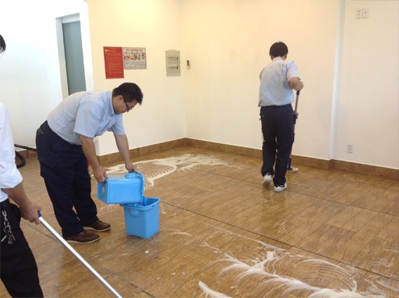 Building cleaning service