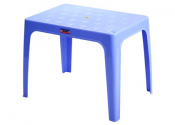 Rectangular plastic table
