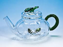 Glass teapot