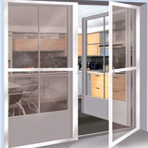 Mosquitoes screen door