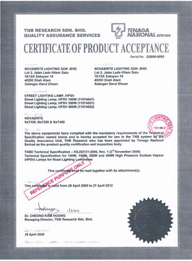 Certificates