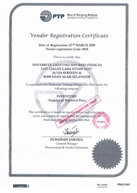 Certificates