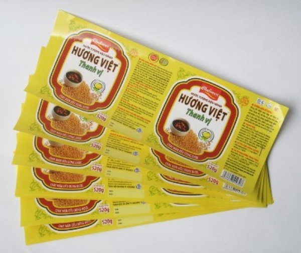 Plastic decal printing