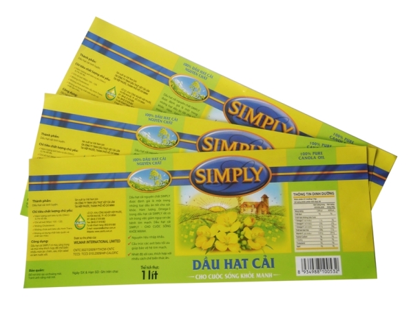 Plastic decal printing