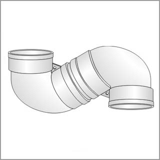 S type elbow