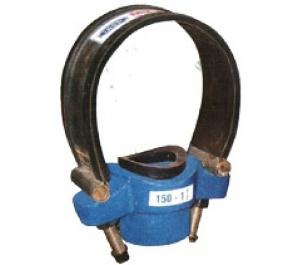 Steel saddle clamp