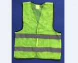Chartreuse mesh shirt