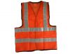 Orange mesh shirt