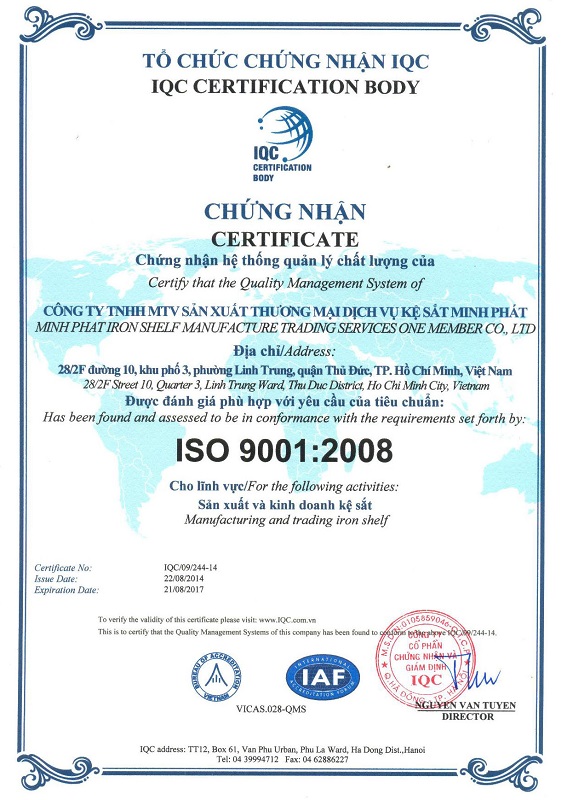 Certification