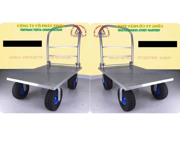 Stainless steel trolley