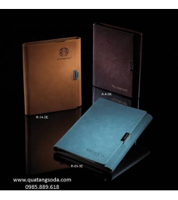 Luxury leather notebook
