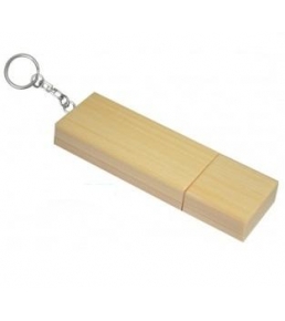 Bamboo casing USB