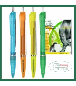 Plastic cover Ballpoint pen