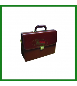 Leather briefcase