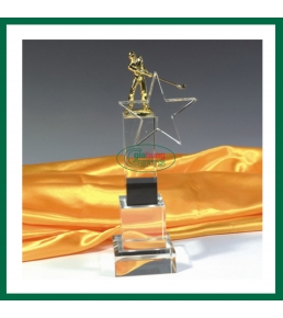 Crystal trophy cups