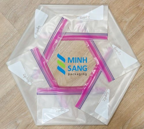 Biodegradable Double Zipper