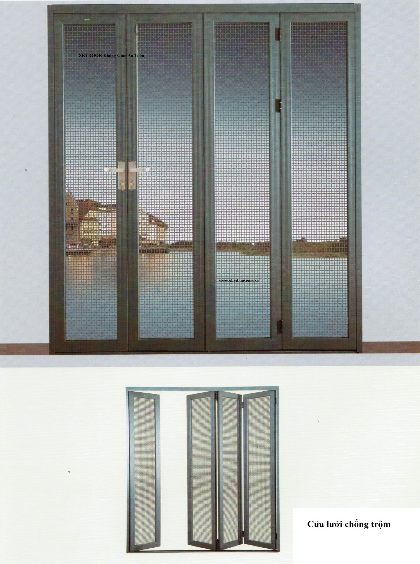 Mosquito screen door