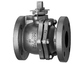 Cast iron ball valve