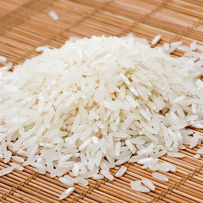 White long grain rice