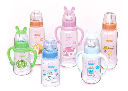 Mirai milk bottle