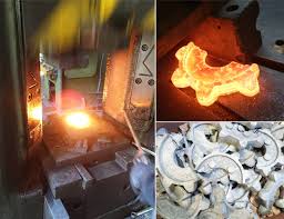 Metal hot forging