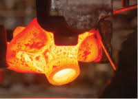 Metal hot forging
