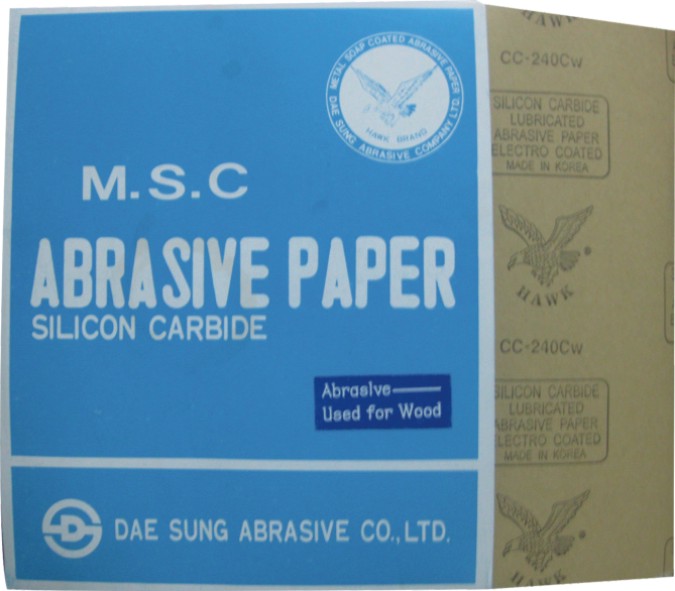 Hawk sandpaper