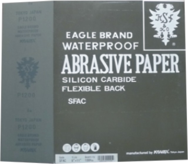 Kovax sandpaper
