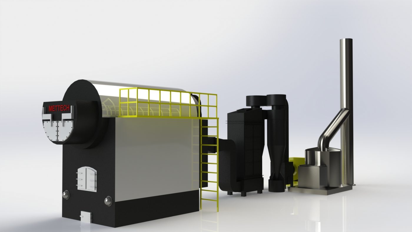 Coal fired boiler