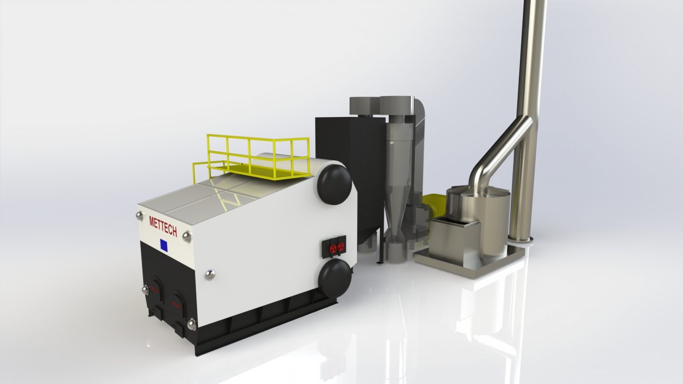 Static coal fired boiler