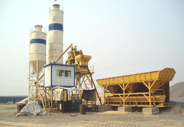 Concrete mixing plant