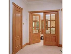 Wood door